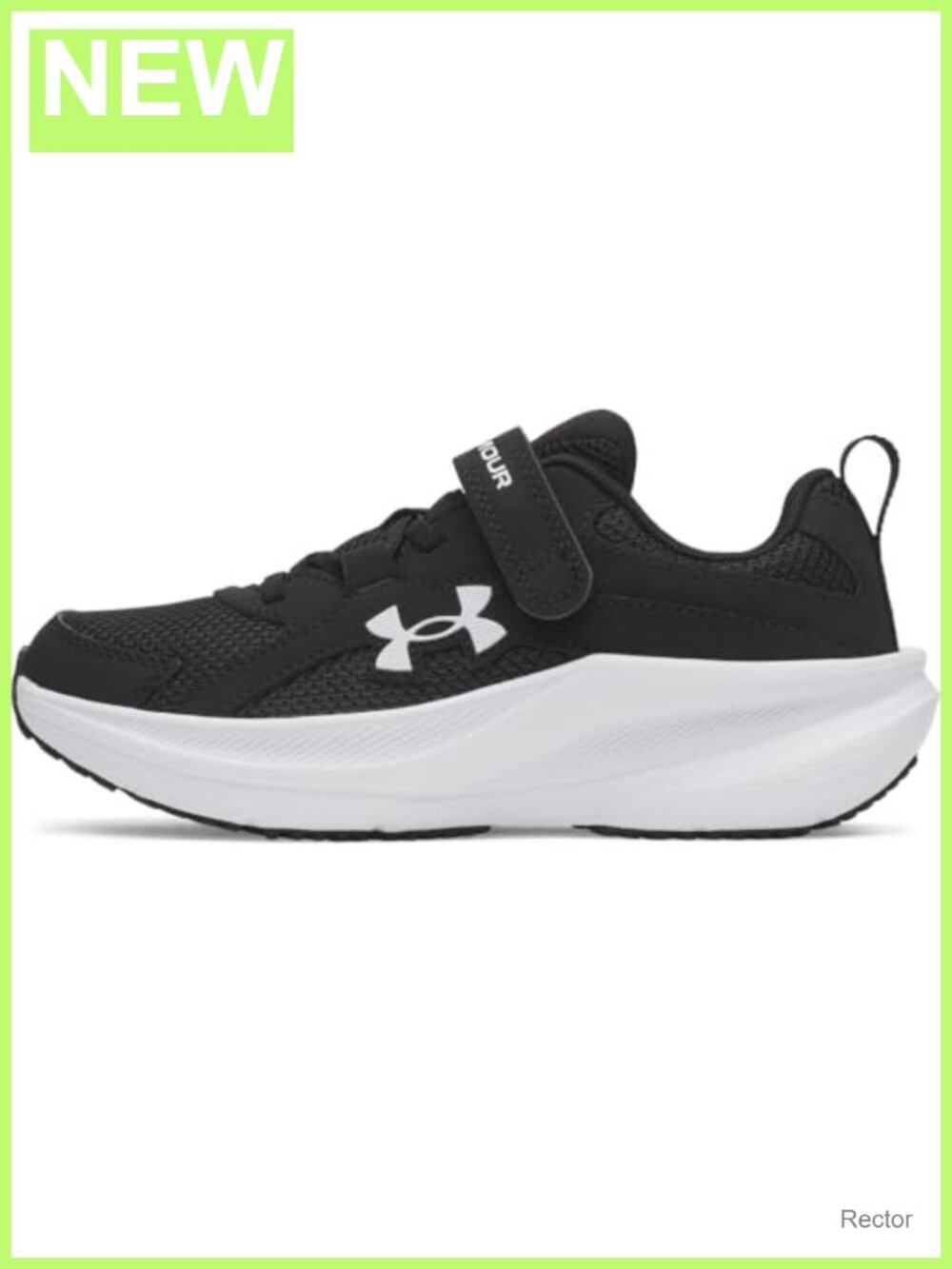 Kids Boys Charged Assert 11 Alternate Closure Athletic Sneakers Hook & Loop